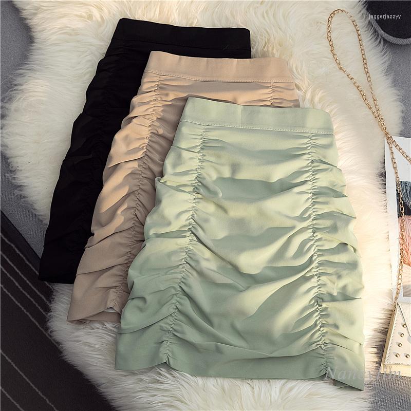 Skirts Green Pleated Skirt Women Solid Color 2022 Summer High Waist Slimming A- Line All-Match Package Hips Mini Femme
Skirts Green Pleated Skirt Women Solid Color 2022 Summer High Waist Slimming A- Line All-Match Package Hips Mini Femme
