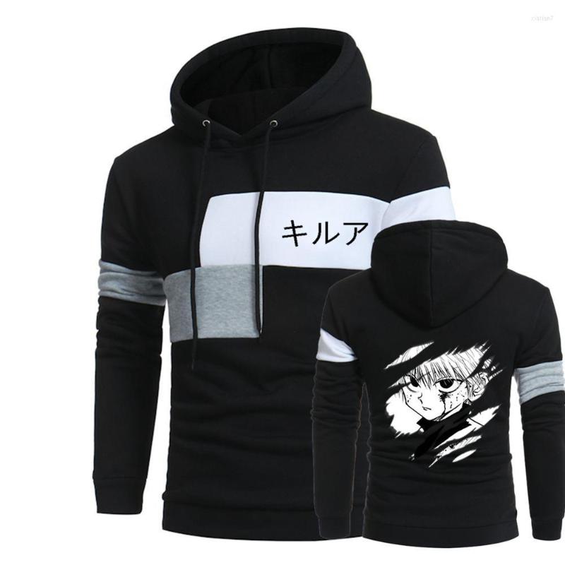 Men's Hoodies Man's 3 Color Splice Pullover Anime HUNTERXHUNTER Killua Zoldyck Male Harajuku Sweatshirts Cotton Hip Hop Coats
Men's Hoodies Man's 3 Color Splice Pullover Anime HUNTERXHUNTER Killua Zoldyck Male Harajuku Sweatshirts Cotton Hip Hop Coats
