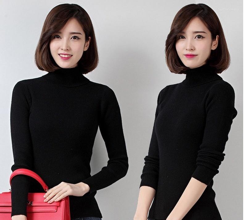 Women's Sweaters Ms. Fashion High-necked Long-sleeved Sweater Bottoming Shirt Slim Was Thin Collar, Black
Women's Sweaters Ms. Fashion High-necked Long-sleeved Sweater Bottoming Shirt Slim Was Thin Collar, Black
