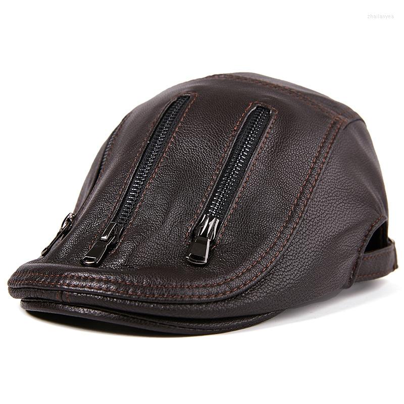 Berets Men's Sheepskin Leather Hat Cap Adult Genuine Male Young Middle-aged Visors Year Gift B-8806, Black
Berets Men's Sheepskin Leather Hat Cap Adult Genuine Male Young Middle-aged Visors Year Gift B-8806, Black