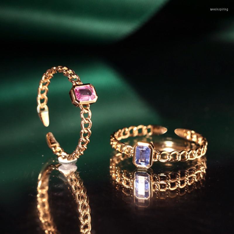 Cluster Rings Creative S925 Silver Fantasy Square Pink Crystal Wedding For Couples Twist Sapphire Light Luxury Delicate Jewelry
Cluster Rings Creative S925 Silver Fantasy Square Pink Crystal Wedding For Couples Twist Sapphire Light Luxury Delicate Jewelry