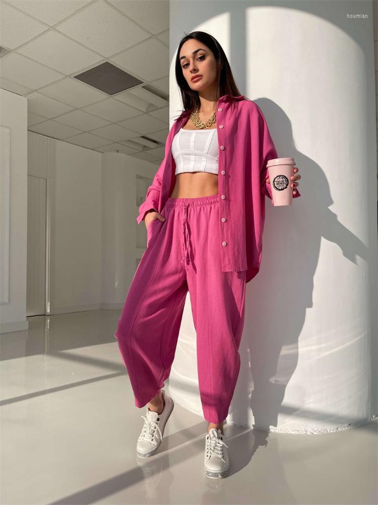 Women' Two Piece Pants Spring/Summer 2022 European And American Casual Suit Solid Color Lapel Long-sleeved Shirt Top Harem Two-piece Set, Black
Women' Two Piece Pants Spring/Summer 2022 European And American Casual Suit Solid Color Lapel Long-sleeved Shirt Top Harem Two-piece Set, Black