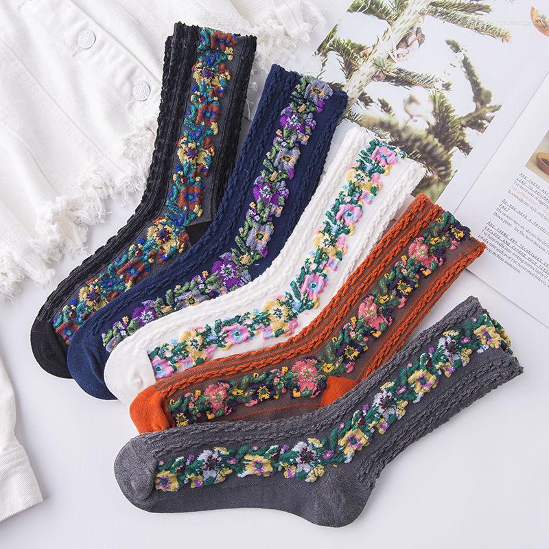 Women Socks Classical Women's Flowers Dress Girl's Famale Cute Spring And Autumn For Fashion, Black
Women Socks Classical Women's Flowers Dress Girl's Famale Cute Spring And Autumn For Fashion, Black
