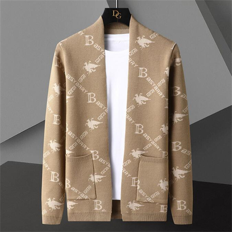 2022 New Luxury Men's Cardigan Sweaters V Neck Long Sleeve Pullovers Autumn Winter Fashion Mens Womens Sweaters Designer Brand Embroidery Knitted Cotton M-4XL, 01
2022 New Luxury Men's Cardigan Sweaters V Neck Long Sleeve Pullovers Autumn Winter Fashion Mens Womens Sweaters Designer Brand Embroidery Knitted Cotton M-4XL, 01