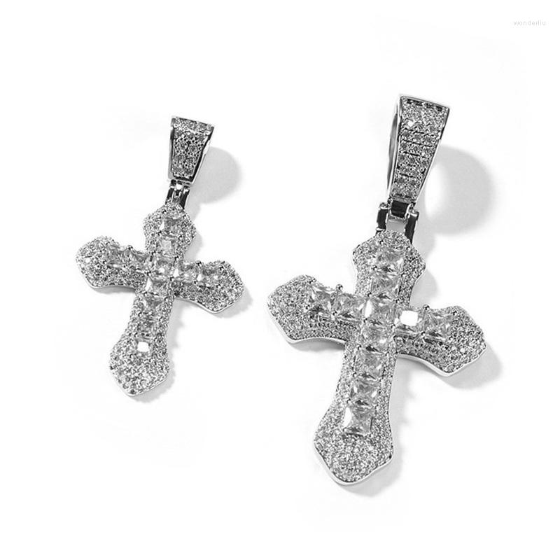 Pendant Necklaces Iced Out Bling Cross Necklace Baguette CZ Cubic Zirconia 5 Colors Charm Hip Hop Jewelry
Pendant Necklaces Iced Out Bling Cross Necklace Baguette CZ Cubic Zirconia 5 Colors Charm Hip Hop Jewelry