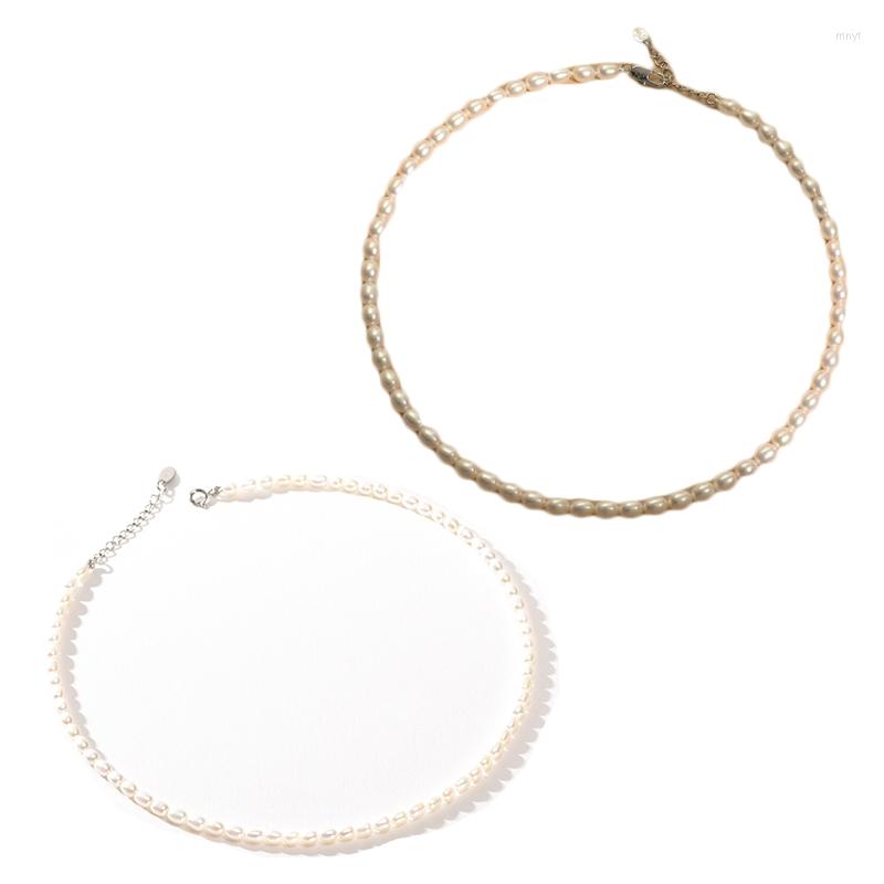 Choker Natural Freshwater Pearl Necklace Women's Oval Beads Clavicle Chain High-end All-match Mother Baroque Fashion
Choker Natural Freshwater Pearl Necklace Women's Oval Beads Clavicle Chain High-end All-match Mother Baroque Fashion