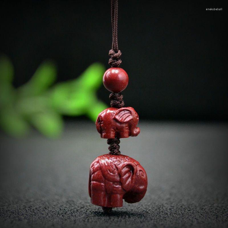 Keychains Customized Cinnabar Mother Child Elephant Key Chain Organic Jewellery Carved Fashion Charm Gifts Amulet Bag Buckle Pendant Red 
Keychains Customized Cinnabar Mother Child Elephant Key Chain Organic Jewellery Carved Fashion Charm Gifts Amulet Bag Buckle Pendant Red