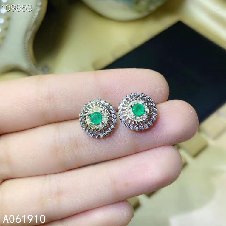 Stud Earrings KJJEAXCMY Fine Jewelry 925 Sterling Silver Inlaid Natural Emerald Women's Studs Support Detection Fashion
Stud Earrings KJJEAXCMY Fine Jewelry 925 Sterling Silver Inlaid Natural Emerald Women's Studs Support Detection Fashion