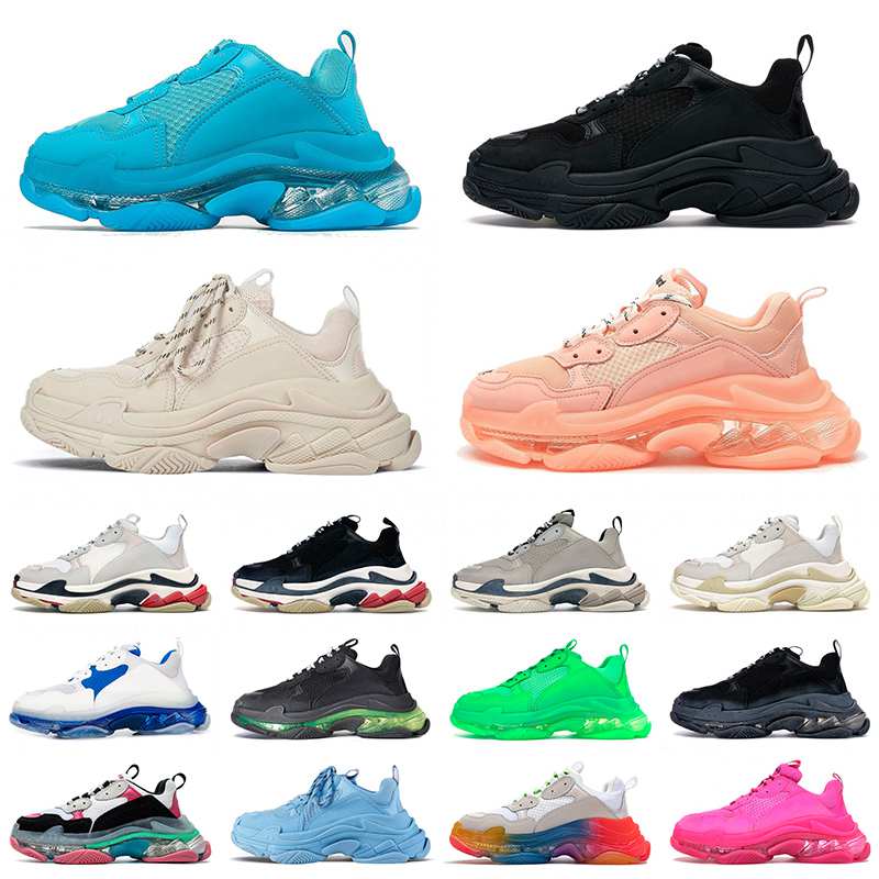 Triple S Men Dad Shoes Women Old Paris 17FW Trainers Platform Sneakers Vintage Triple White Black Casual Crystal Bottom Luxury Designer Tennis Shoe 36-45, C5 36-45
Triple S Men Dad Shoes Women Old Paris 17FW Trainers Platform Sneakers Vintage Triple White Black Casual Crystal Bottom Luxury Designer Tennis Shoe 36-45, C5 36-45