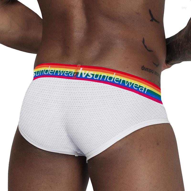 Men's Socks Black And White Briefs Men's Underwear Men Mesh Underpants Rainbow Breathable Low Waist Sexy U Convex Pouch, Or508-black
Men's Socks Black And White Briefs Men's Underwear Men Mesh Underpants Rainbow Breathable Low Waist Sexy U Convex Pouch, Or508-black