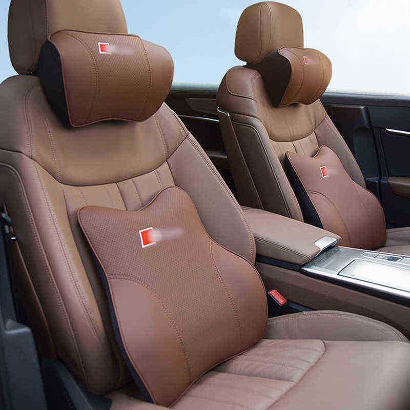 Car Headrest Lumbar Support Cushion Decoration Memory Foam Neck Pillow For Audi A4 B8 B9 A6 C7 C8 A8 A3 A5 A7 Q2 Q3 Q5 Q7 Q8 TT H220422
Car Headrest Lumbar Support Cushion Decoration Memory Foam Neck Pillow For Audi A4 B8 B9 A6 C7 C8 A8 A3 A5 A7 Q2 Q3 Q5 Q7 Q8 TT H220422