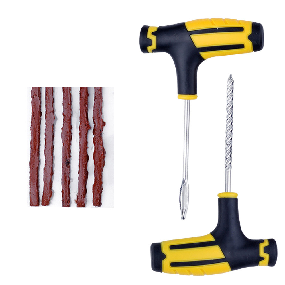 10 pcs/set Car Vacuum Tire Repair Tool Auto Tyre Repair Tools Set for Motorcycle Bicycle Car With PVC Package