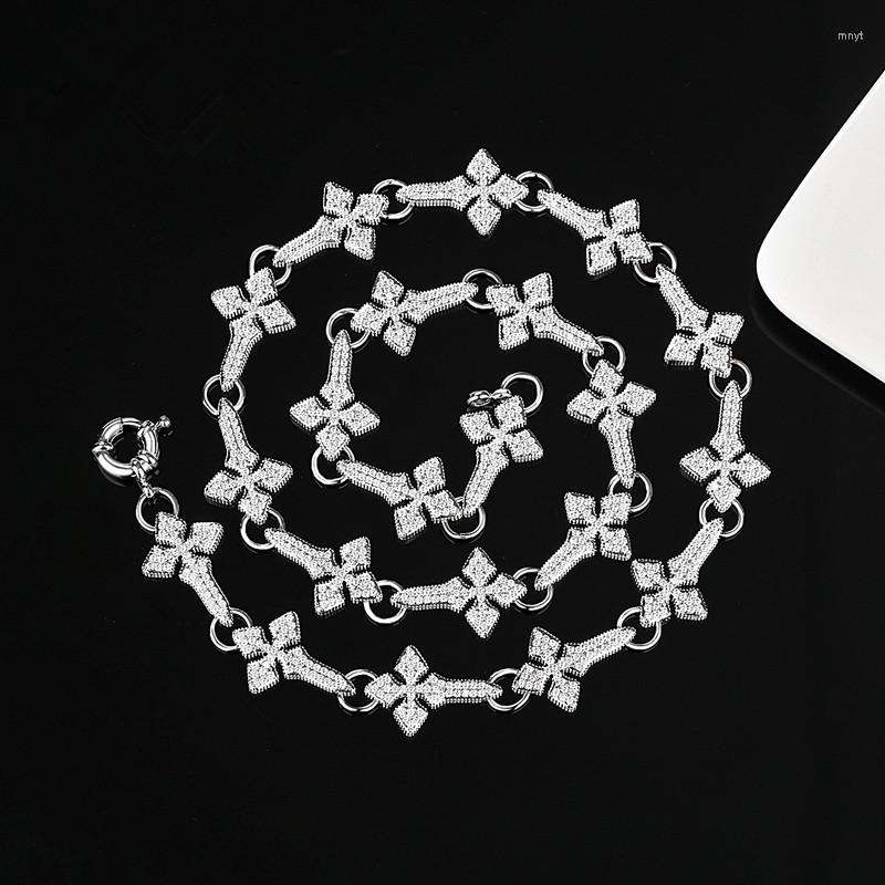 Chains Hip Hop Zircon Cross Charm Chain Necklace For Men Women Iced Out Crystal Link Choker Fashion Rapper Jewelry Dropshipp
Chains Hip Hop Zircon Cross Charm Chain Necklace For Men Women Iced Out Crystal Link Choker Fashion Rapper Jewelry Dropshipp