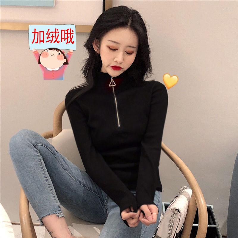 Women's T Shirts Woman TShirts Autumn Winter Clothing Long-Sleeve Zipper T-shirt Women's Blouse Crop Top Mujer Camisetas, Black
Women's T Shirts Woman TShirts Autumn Winter Clothing Long-Sleeve Zipper T-shirt Women's Blouse Crop Top Mujer Camisetas, Black