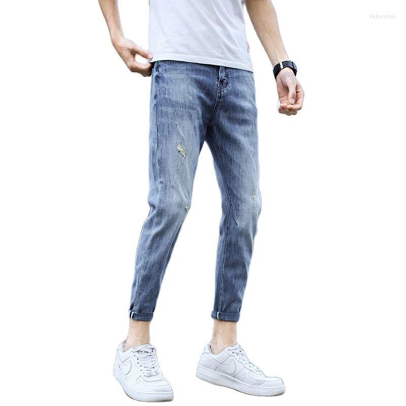 Men's Pants Spring Autumn 2022 Fashion Light-colored Students Denim Jeans Male Youth Brand Casual Cowboy Teenagers Pencil, Blue
Men's Pants Spring Autumn 2022 Fashion Light-colored Students Denim Jeans Male Youth Brand Casual Cowboy Teenagers Pencil, Blue