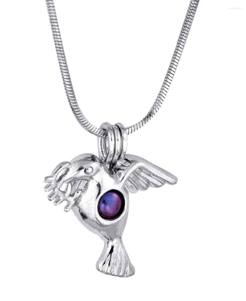 Chains Fashion Stainless Steel Flying Bird Pendant Animal Style Plated Silver Wish Cage P34
Chains Fashion Stainless Steel Flying Bird Pendant Animal Style Plated Silver Wish Cage P34