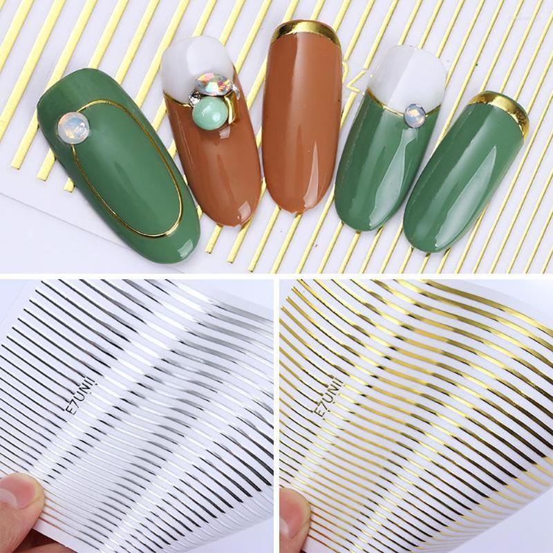 Nail Stickers 1 Sheet 3D Laser Stripe Line Art Sticker Bendable Arc Curve Glitter Ultra-thin Lasting DIY Self-adhesive Decal Decor, Black
Nail Stickers 1 Sheet 3D Laser Stripe Line Art Sticker Bendable Arc Curve Glitter Ultra-thin Lasting DIY Self-adhesive Decal Decor, Black