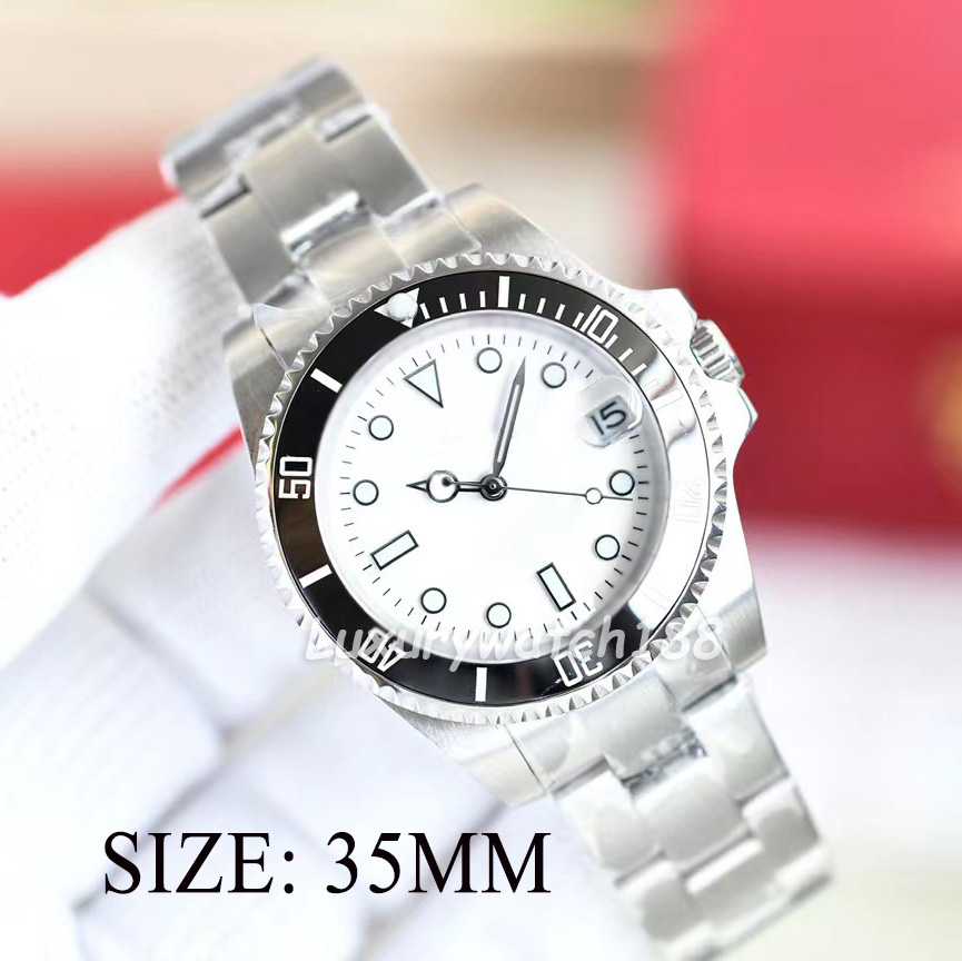 womens watch mens watch Automatic Mechanical Watches designer size 35MM Dial Luminous 904L stainless steel sapphire glass waterproof luxury watchs Orologio., Tool
womens watch mens watch Automatic Mechanical Watches designer size 35MM Dial Luminous 904L stainless steel sapphire glass waterproof luxury watchs Orologio., Tool