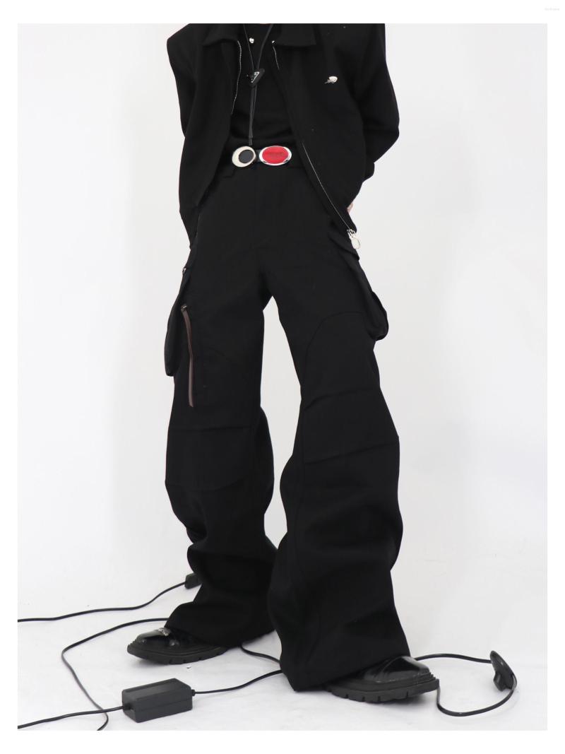 Men's Pants 2022 Men Women Clothing Fashion Original Niche Zipper Slit Wide Leg Overalls Trousers Plus Size Costumes 27-46, Black
Men's Pants 2022 Men Women Clothing Fashion Original Niche Zipper Slit Wide Leg Overalls Trousers Plus Size Costumes 27-46, Black