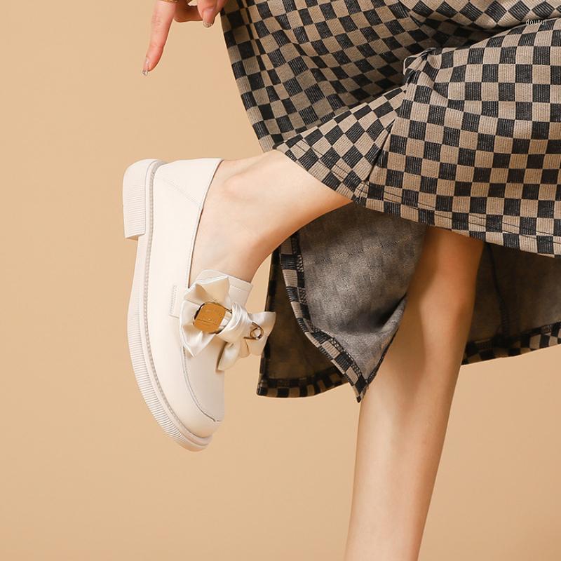 Dress Shoes College Style Leather Small Women 2022 Spring Autumn All-match Thick-soled Single A Pedal Loafer, Black
Dress Shoes College Style Leather Small Women 2022 Spring Autumn All-match Thick-soled Single A Pedal Loafer, Black
