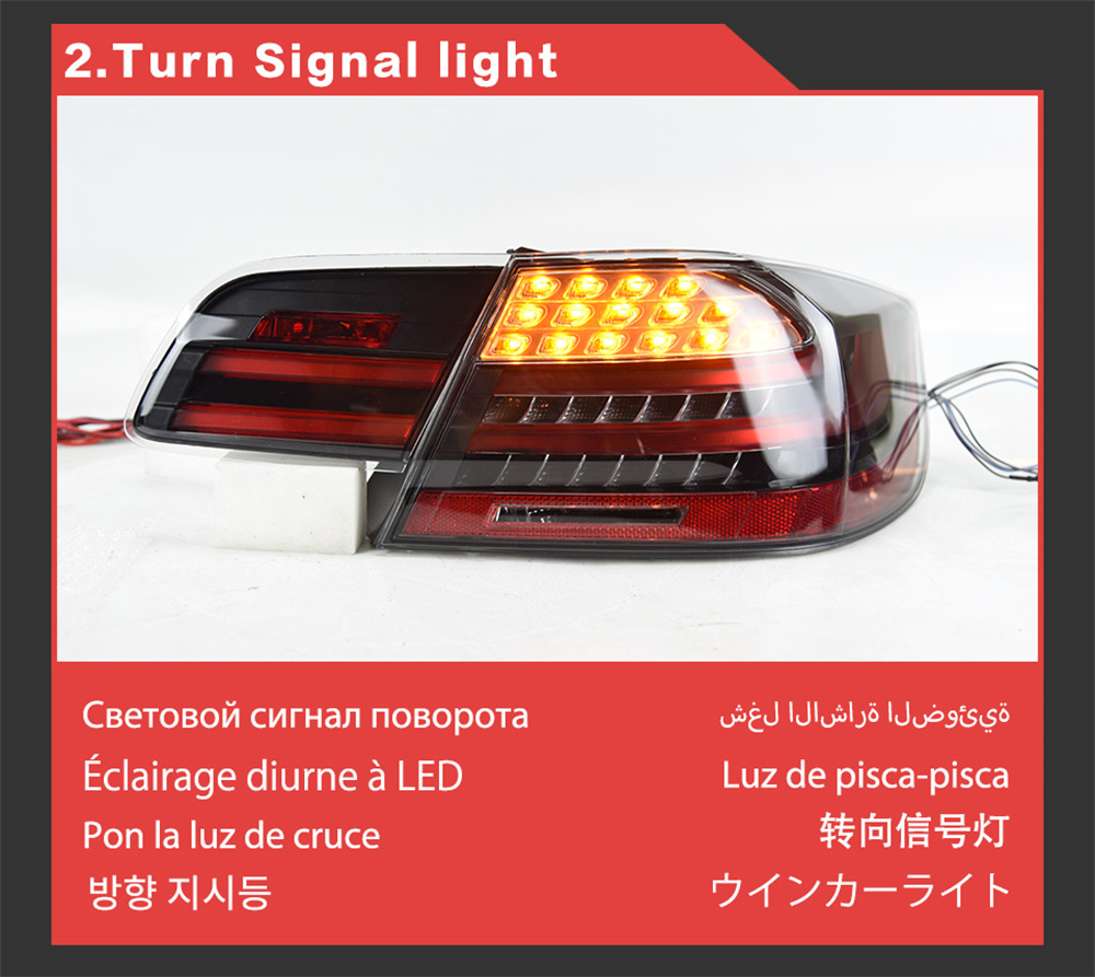 For BMW M3 E92 LED Taillight Rear Lamp E93 335i 330i Auto Part Dynamic Streamer Turn Signal Car LED Tail Lights