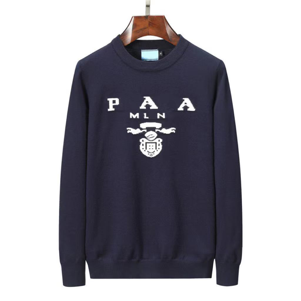 Men's Women's Designer Sweater Letter Pullover Men's Long Sleeve Embroidery Knitted Winter Shirt Asian Size M-3XL, Customize
Men's Women's Designer Sweater Letter Pullover Men's Long Sleeve Embroidery Knitted Winter Shirt Asian Size M-3XL, Customize
