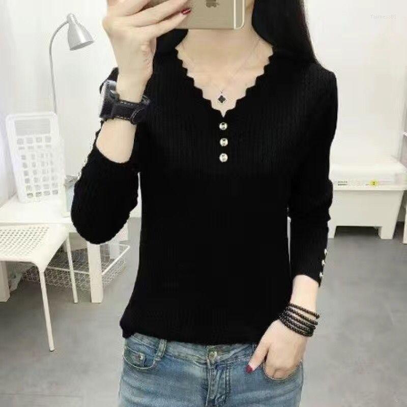 Women' Sweaters Woman Autumn And Winter Sweater Women' Knitted Lace V-neck Pullover Outerwear Loose Long Sleeve, Yellow 3
Women' Sweaters Woman Autumn And Winter Sweater Women' Knitted Lace V-neck Pullover Outerwear Loose Long Sleeve, Yellow 3