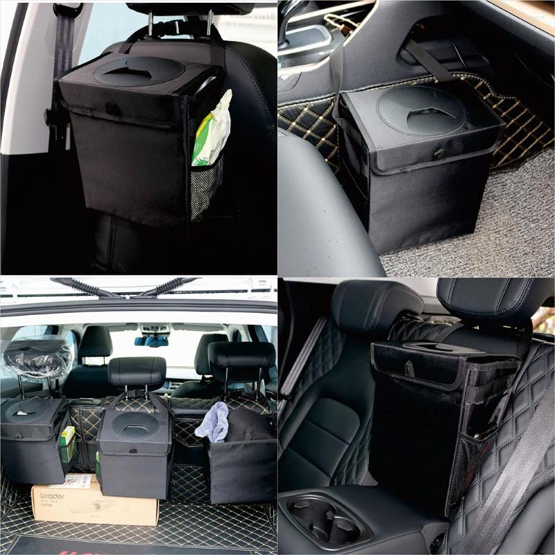 Car Organizer Waterproof Trash Can Bin Automobiles Interior Garbage Dump For Cars Storage Pockets Closeable Portable
Car Organizer Waterproof Trash Can Bin Automobiles Interior Garbage Dump For Cars Storage Pockets Closeable Portable