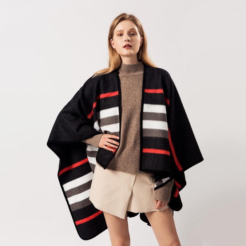 Scarves Brand Dresigner Women Winter All-Match Poncho Shawls Wraps Ladies Pashmina Shawl Thick Scarf Stoles Warm Feminino Ponchos Capes
Scarves Brand Dresigner Women Winter All-Match Poncho Shawls Wraps Ladies Pashmina Shawl Thick Scarf Stoles Warm Feminino Ponchos Capes