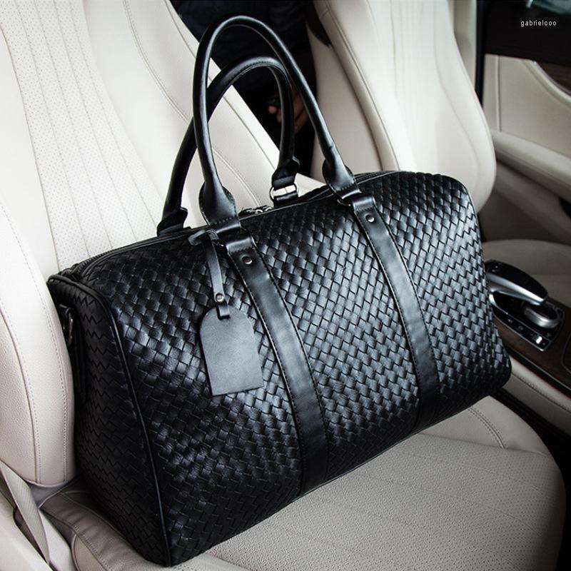 Duffel Bags Large-capacity Men's And Women's Luxury Travel Shoulder Bag Business Solid Color One-shoulder Hand-woven, Black
Duffel Bags Large-capacity Men's And Women's Luxury Travel Shoulder Bag Business Solid Color One-shoulder Hand-woven, Black