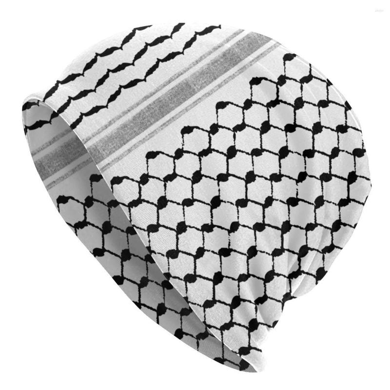 Berets Palestinian Hatta Kufiya Folk Bonnet Hat Knit Hip Hop Skullies Beanies Palestine Arabic Keffiyeh Adult Warm Dual-use Cap, Black
Berets Palestinian Hatta Kufiya Folk Bonnet Hat Knit Hip Hop Skullies Beanies Palestine Arabic Keffiyeh Adult Warm Dual-use Cap, Black