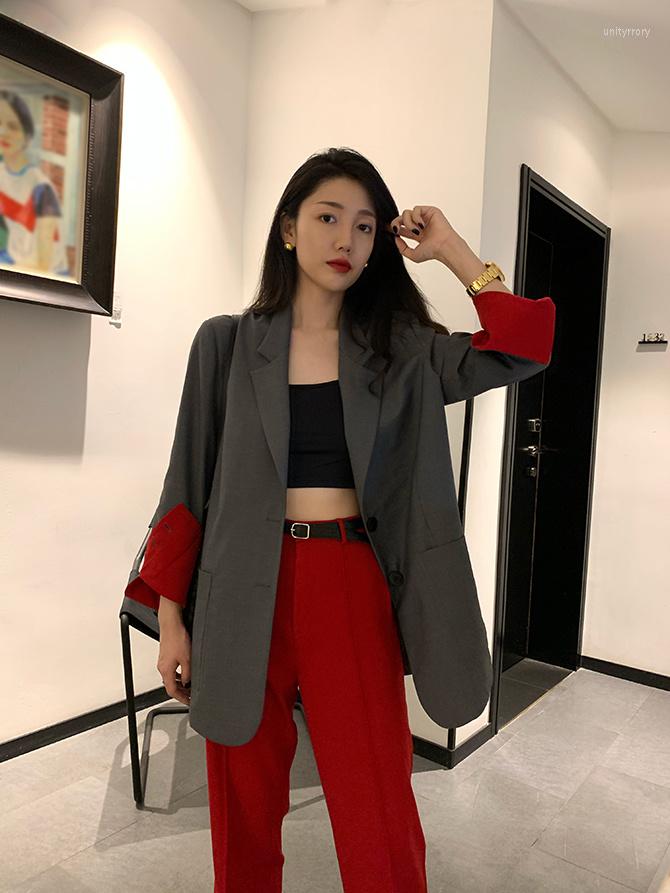 Women' Suits Ladies Plaid Blazer Office Korean Niche Stylish Grey Slim Contrast Color Blazers 2023 Female Jacket Mujer
Women' Suits Ladies Plaid Blazer Office Korean Niche Stylish Grey Slim Contrast Color Blazers 2023 Female Jacket Mujer