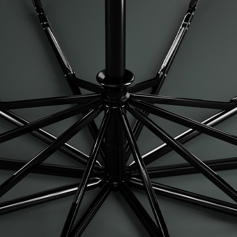 Umbrellas Zuodu Automatic Folding With Led Light Windproof Large Rain Portable Outdoor Parasol Gifts Men Women 221105