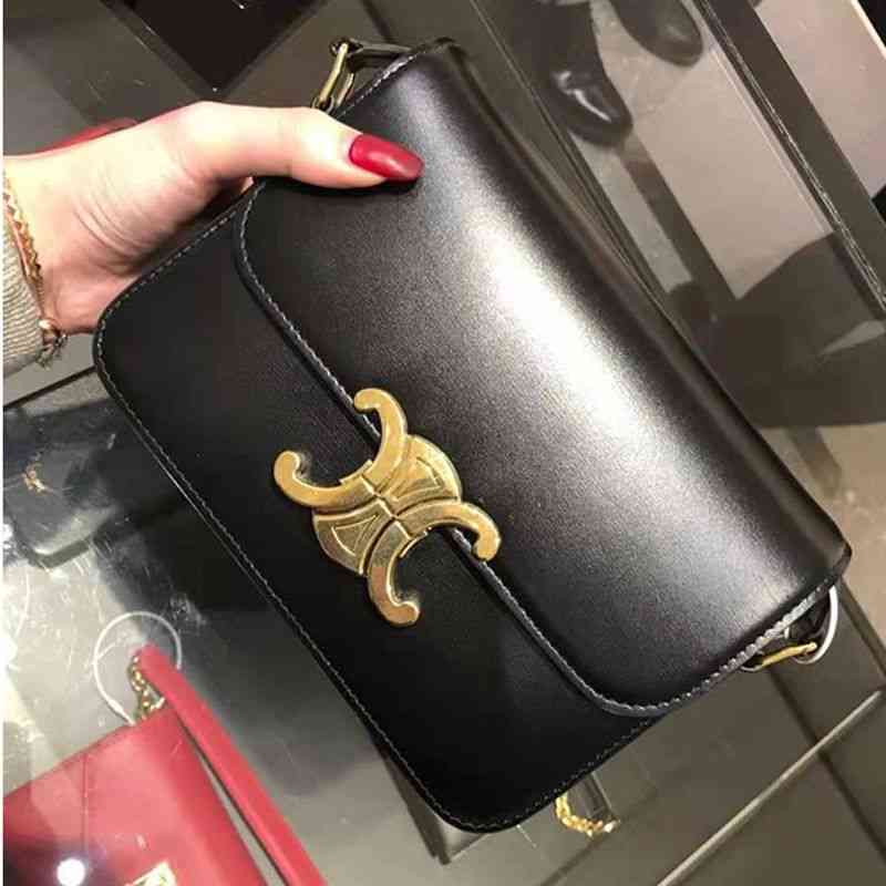 2022 spring and summer fashion new box bag tofu women's one shoulder messenger Triumphal Arch leather small square, Black
2022 spring and summer fashion new box bag tofu women's one shoulder messenger Triumphal Arch leather small square, Black
