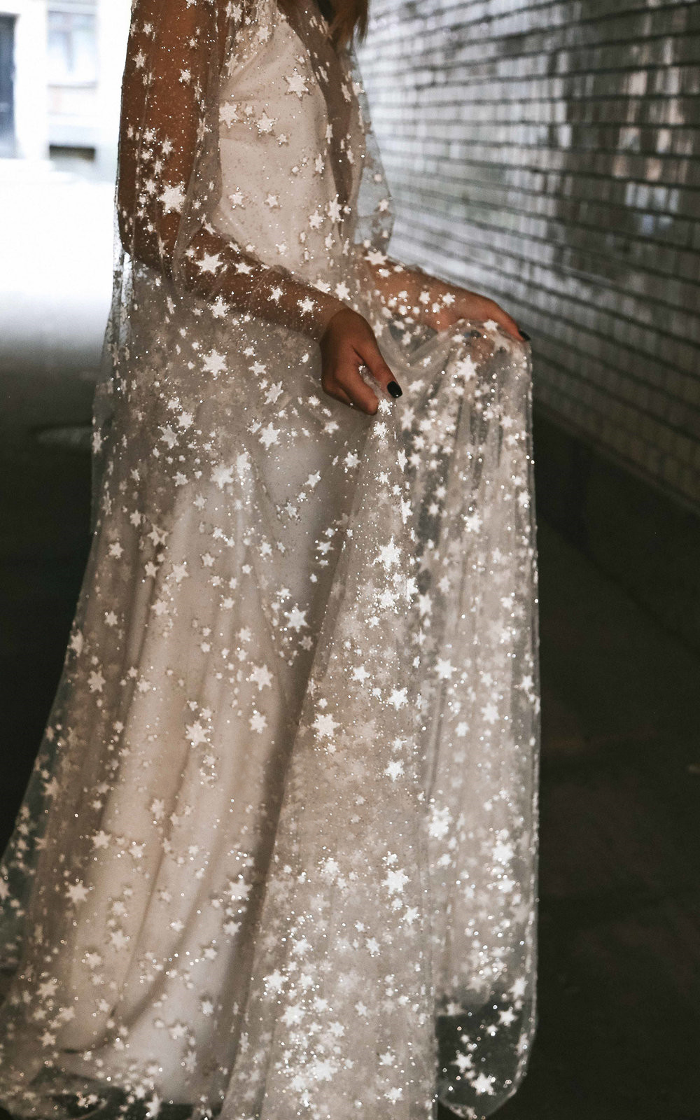 Glittering Star A e Deep V-neck Bride Beach Boho Gowns New Wedding Party Dresses