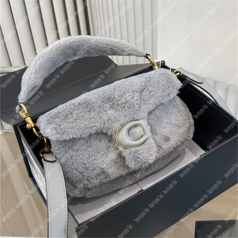 Tabby Handbag Women Designers Fluffy Hobo Luxury Totes Purses Fuzzy Designers Shoulder Bags Crossbody Bag Woman Hobos Purse Co Handbag