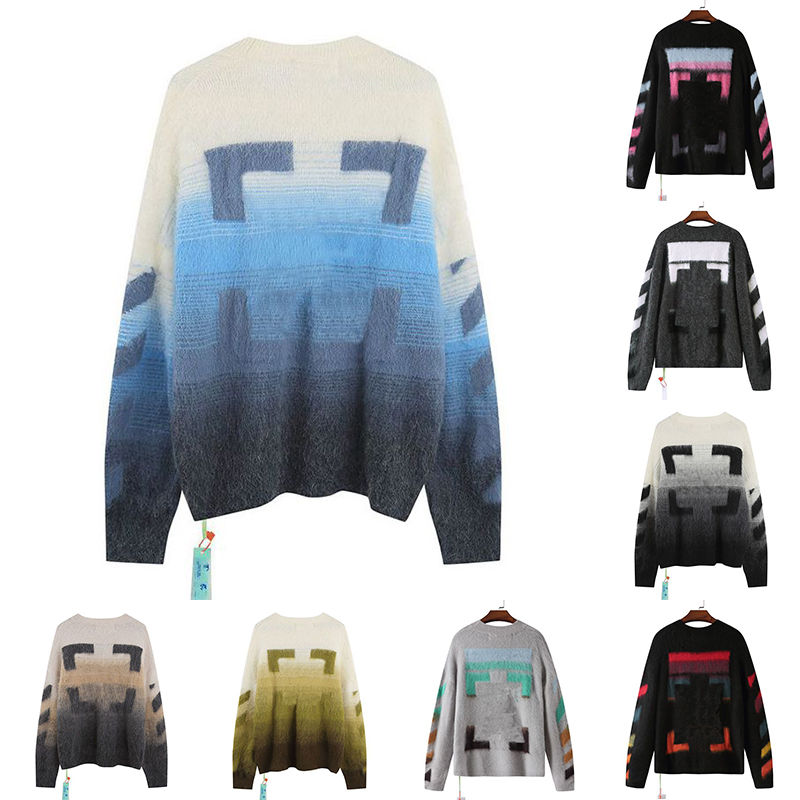 Designers sweaters mens womens Arrow Color Gradient cardigan senior classic multicolor round neck Autumn winter keep warm comfortable Tops
Designers sweaters mens womens Arrow Color Gradient cardigan senior classic multicolor round neck Autumn winter keep warm comfortable Tops