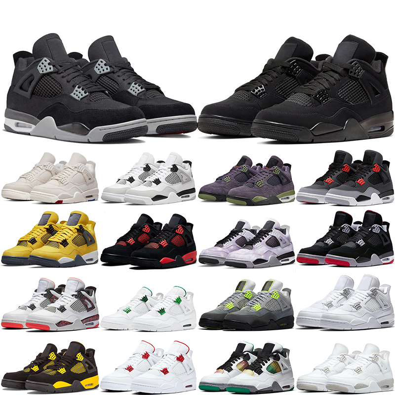 Wholesale basketball shoes OG 4s Jumpman Jorda 4 Military Black Canvas University Blue Fire Red Flight Nostalgia What The Sport Sneakers, #32 safety orange 40-47
Wholesale basketball shoes OG 4s Jumpman Jorda 4 Military Black Canvas University Blue Fire Red Flight Nostalgia What The Sport Sneakers, #32 safety orange 40-47