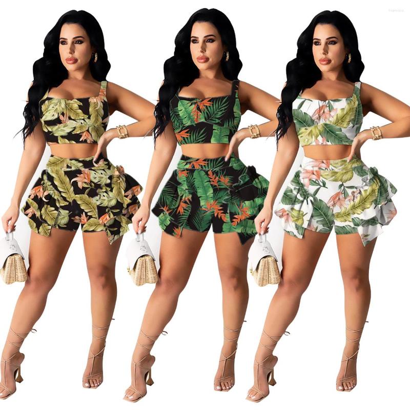 Women's Tracksuits Boho Floral Print Women 2 Piece Set Crop Tank Top High Waist Ruffles Skinny Shorts Matching 2022 Summer Beach Activewear, White
Women's Tracksuits Boho Floral Print Women 2 Piece Set Crop Tank Top High Waist Ruffles Skinny Shorts Matching 2022 Summer Beach Activewear, White