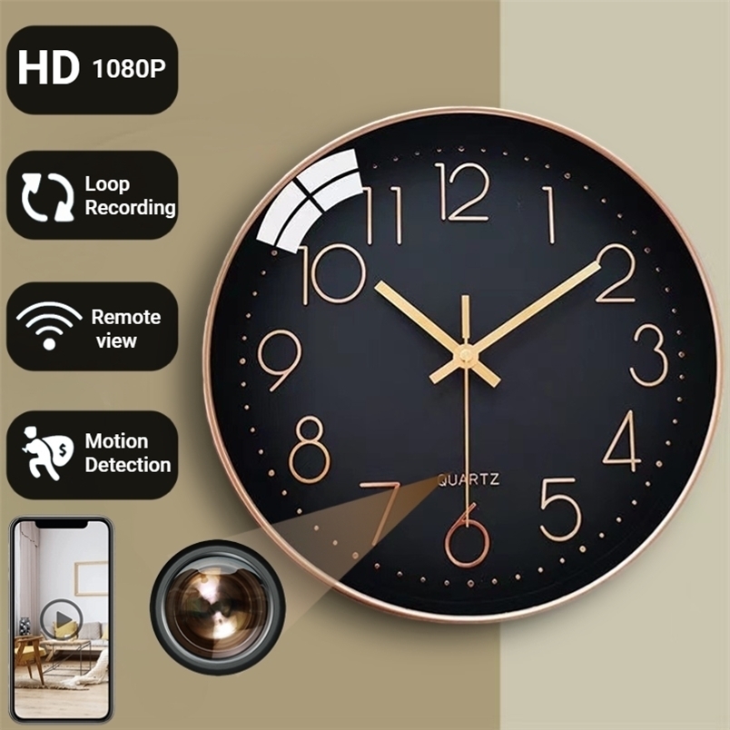 Camcorders 1080P Full HD Mini Wireless WIFI Wall Clock era Home Security Surveillance era Night Vision Motion Detection Nanny 221105, Gray
Camcorders 1080P Full HD Mini Wireless WIFI Wall Clock era Home Security Surveillance era Night Vision Motion Detection Nanny 221105, Gray