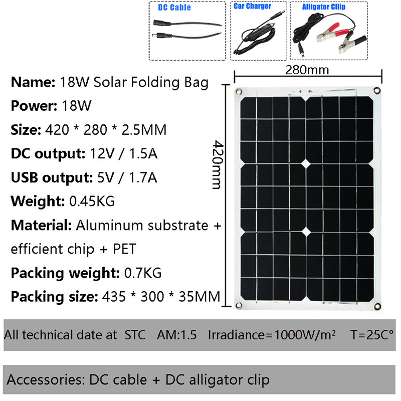Solar Panels 110V220V Solar Panel System 18V18W Solar Panel30A Charge Controller4000W Modified Sine Wave Inverter Kit Power Generation Kit 221104