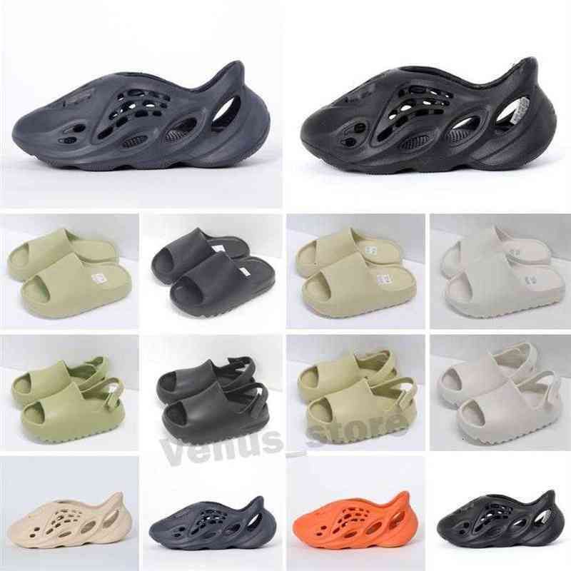 Fashion EVA Foam Runner Kan Slides Toddlers Infants Kids Childrens Slippers Triple Red White Black Desert Sand Bone Resin San278207FM, Color 7
Fashion EVA Foam Runner Kan Slides Toddlers Infants Kids Childrens Slippers Triple Red White Black Desert Sand Bone Resin San278207FM, Color 7