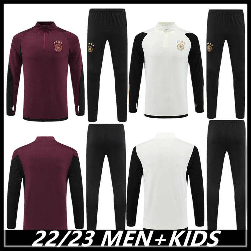22-23 Germany tracksuit soccer jersey KROOS GNABRY WERNER DRAXLER REUS MULLER GOTZE football shirt germany world training suit cup Men kids kit sportswear, Red
22-23 Germany tracksuit soccer jersey KROOS GNABRY WERNER DRAXLER REUS MULLER GOTZE football shirt germany world training suit cup Men kids kit sportswear, Red