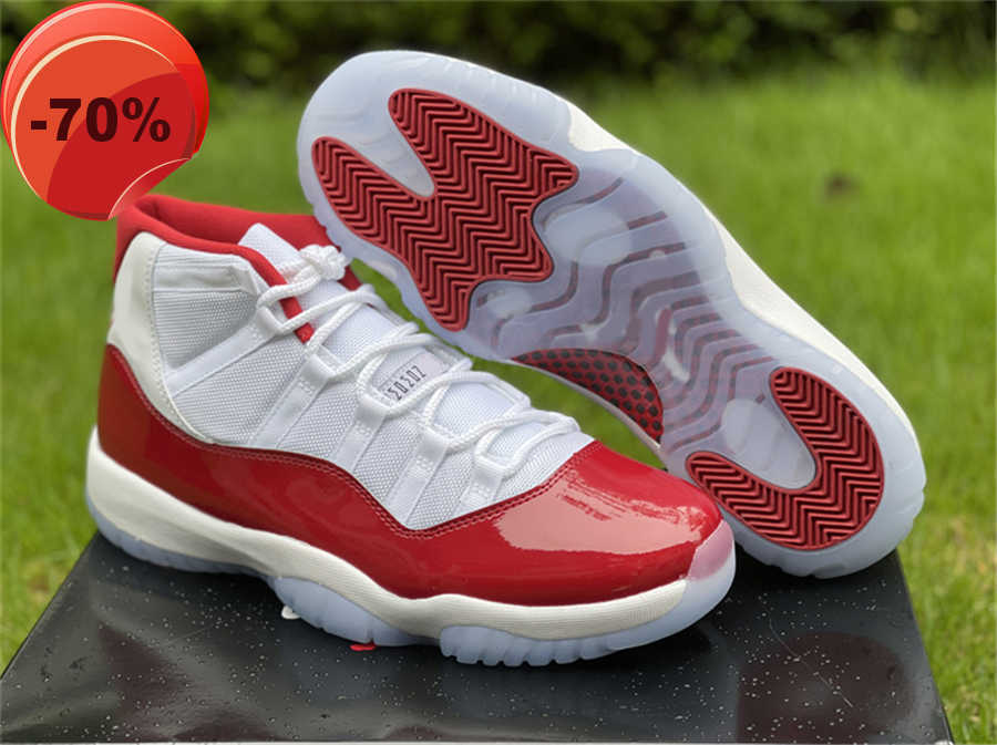 Boots 202 Authentic 11S 11 Cherry CT8012-116 Basketball Shoes Mens White Varsity Red Black Real Carbon Fiber With Box 7-13, Double box
Boots 202 Authentic 11S 11 Cherry CT8012-116 Basketball Shoes Mens White Varsity Red Black Real Carbon Fiber With Box 7-13, Double box