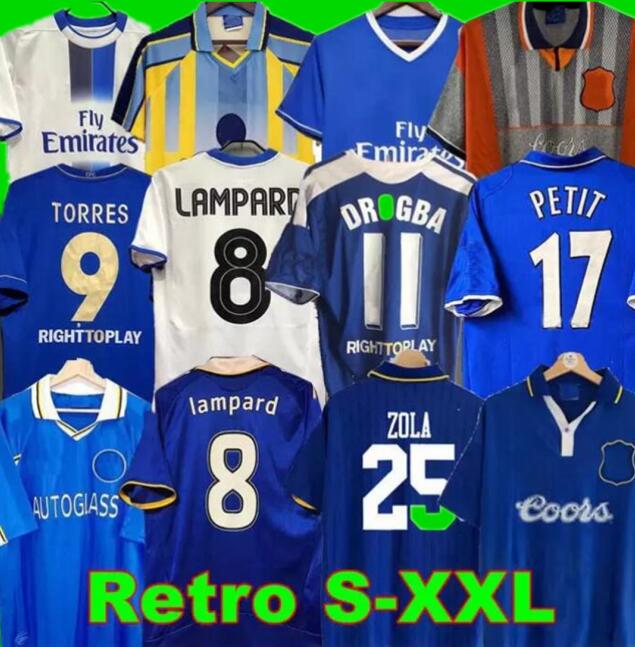 

CFC 2011 Retro Soccer Jersey Lampard Torres Drogba 11 12 13 Final 94 95 96 97 98 99 Football Shirts Camiseta WISE 03 05 06 07 08 COLE ZOLA Vialli 07 08 01 03 HUGHES GULLIT