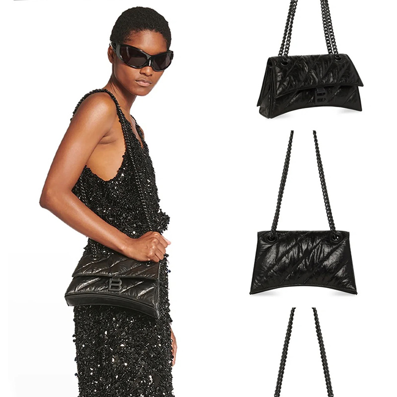 Designer bag crush chain bags calendered calfskin and quilted plusthe Brush Large Black White Pressed Cow Leather handbag wallet shoulder messengers Classic purse, Box
Designer bag crush chain bags calendered calfskin and quilted plusthe Brush Large Black White Pressed Cow Leather handbag wallet shoulder messengers Classic purse, Box