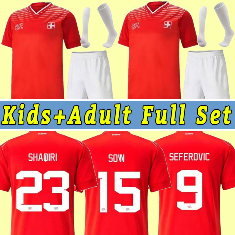 swiss soccer jerseys home away 2022 2023 AKANJI SHAQIRI EMBOLO SEFEROVIC football jersey ZAKARIA ELVEDI FREULER VARGAS shirts Camiseta Switzerland
swiss soccer jerseys home away 2022 2023 AKANJI SHAQIRI EMBOLO SEFEROVIC football jersey ZAKARIA ELVEDI FREULER VARGAS shirts Camiseta Switzerland