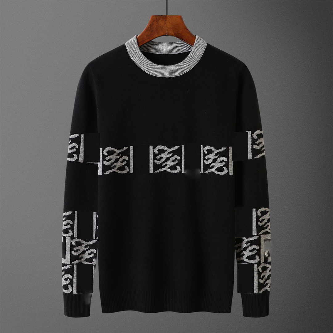 Men Knitted sweater Mens Womens Designer Sweaters Letter Autumn Winter Warm Hoodie Sweater, Black
Men Knitted sweater Mens Womens Designer Sweaters Letter Autumn Winter Warm Hoodie Sweater, Black