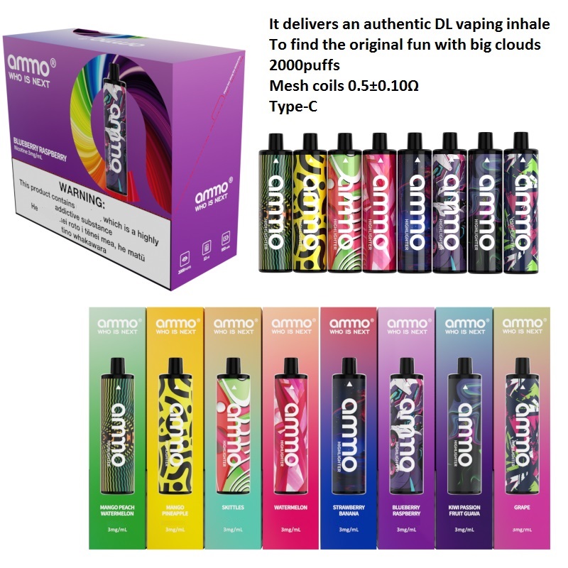 Original Amno highlighter Disposable E cigarettes 2000 Puffs Vape 12ml Pre-filled Pods Cartridge 950mAh Battery Vaporizer puff 800 1600 2800 xxl elves bar 5000
Original Amno highlighter Disposable E cigarettes 2000 Puffs Vape 12ml Pre-filled Pods Cartridge 950mAh Battery Vaporizer puff 800 1600 2800 xxl elves bar 5000