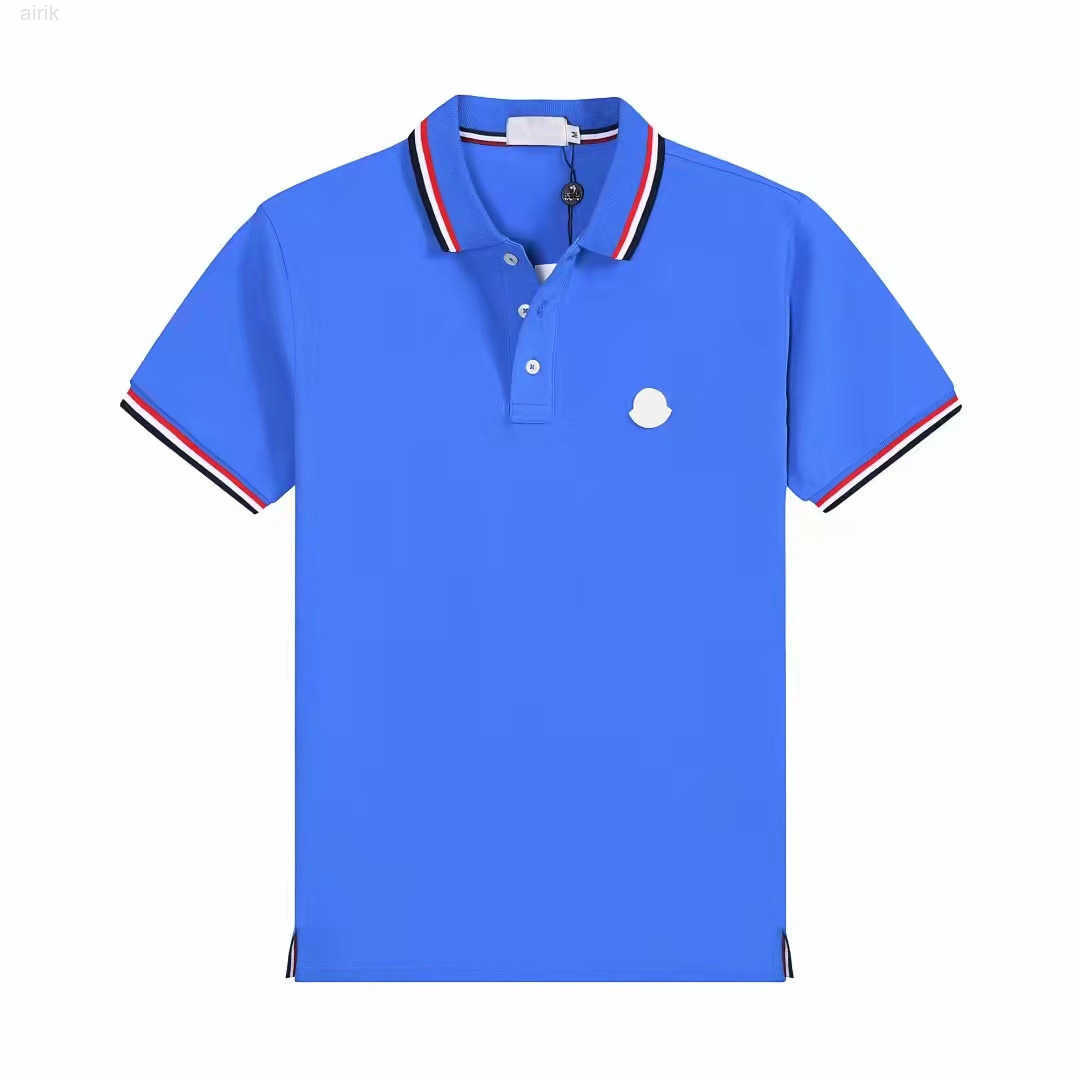 2023 Designer Men's Polos Monclair Classical Shirts Men Luxury Polos Casual Mens T Shirt Snake Bee Letter Print Embroidery Fashion High Street Man Tee M, Red
2023 Designer Men's Polos Monclair Classical Shirts Men Luxury Polos Casual Mens T Shirt Snake Bee Letter Print Embroidery Fashion High Street Man Tee M, Red
